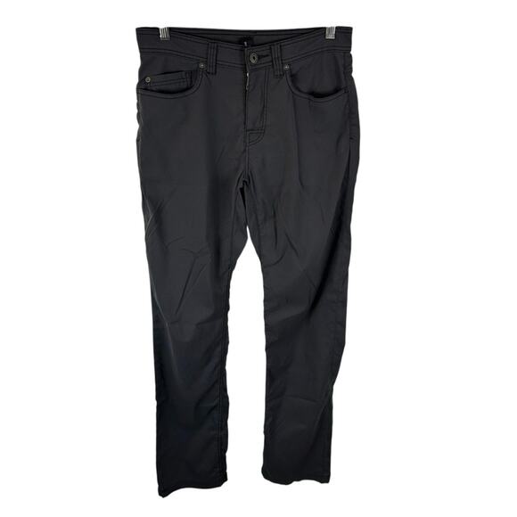 Prana Zion Stretch Pants Grey Size 30x34 Hiking Outdoors - Picture 1 of 10
